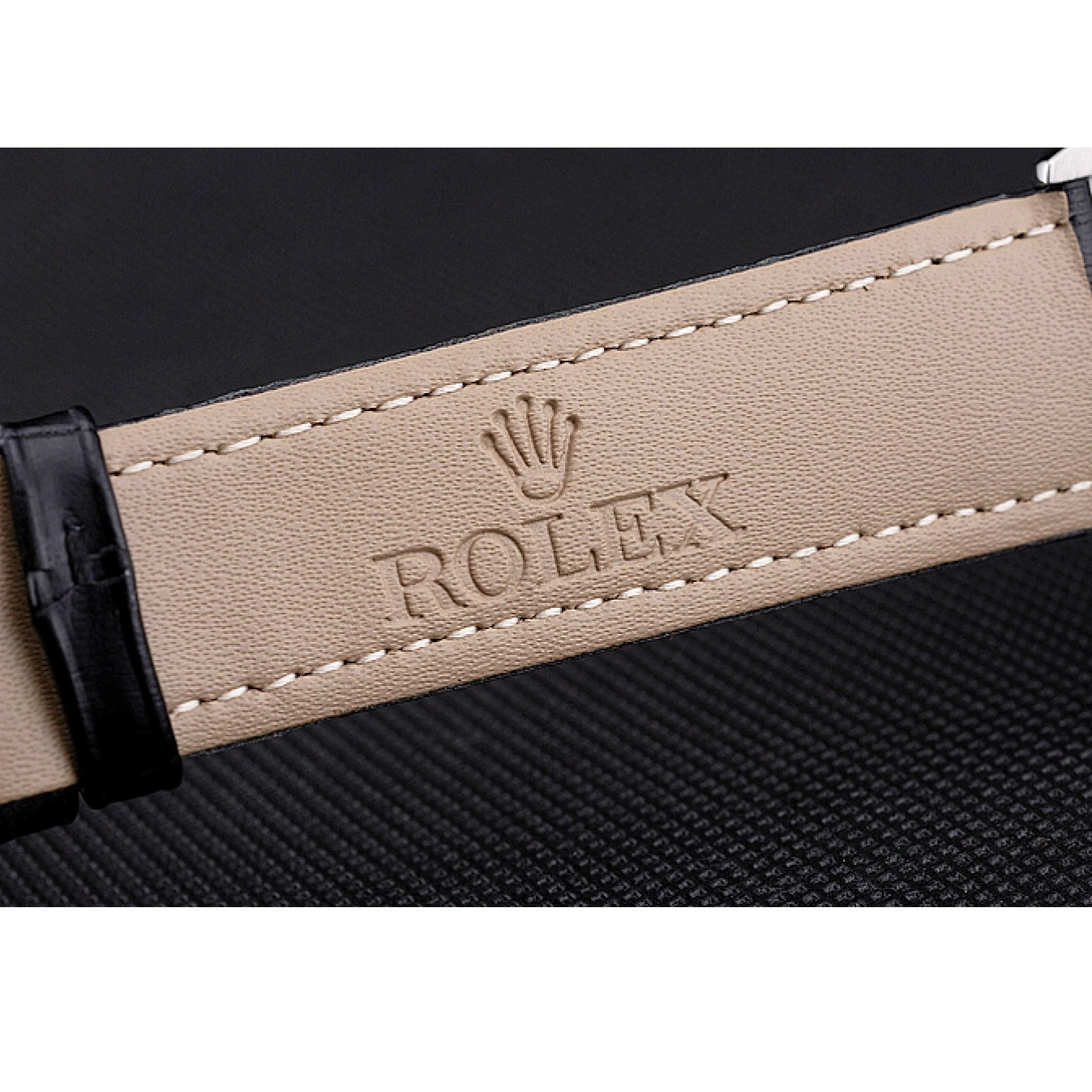 Best AAA Replica Sites Black Case Bracelet And Rolex Swiss Stainless Datejust Dial Steel 0728